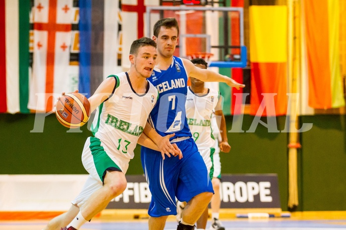 FIBA U18 European Championship Men 2015 DIV B Team Ireland vs Team Iceland 