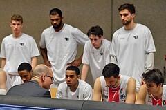 Basketball ABL 2017/18 Grunddurchgang 27. Runde Flyers Wels vs BK Dukes Klosterneuburg