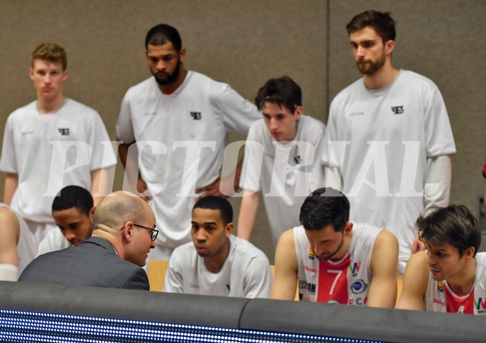 Basketball ABL 2017/18 Grunddurchgang 27. Runde Flyers Wels vs BK Dukes Klosterneuburg
