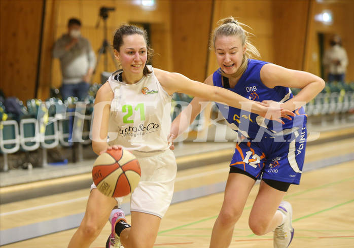 Basketball Damen Superliga 2020/21, Grunddurchgang 13.Runde Basket Flames vs. DBB LZ OÖ


