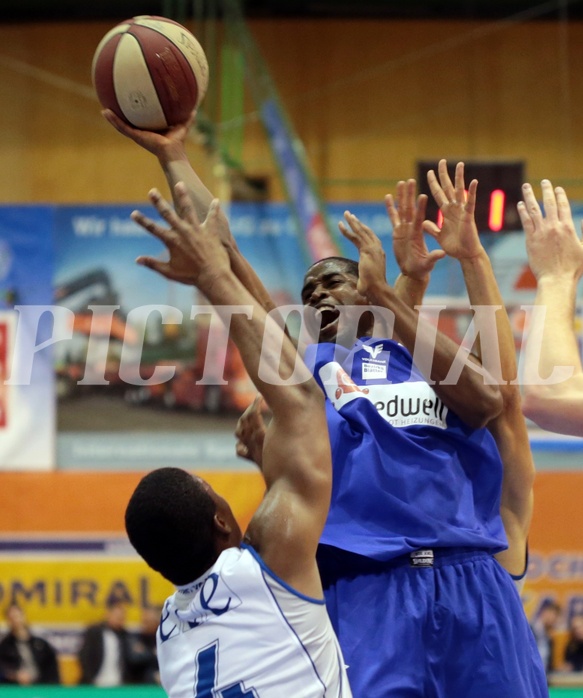 Basketball ABL 2016/17 Grunddurchgang 16.Runde Kapfenberg Bulls vs Oberwart Gunners