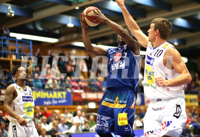 Basketball ABL 2015/16 Grundurchgang 28.Runde Gmunden Swans vs. Kapfenberg Bulls