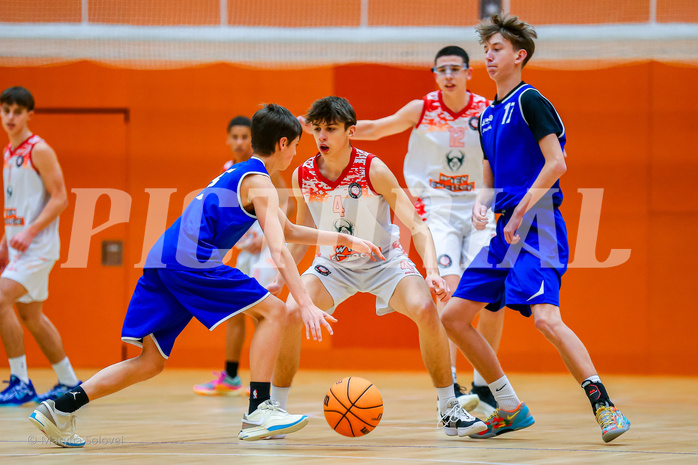 30.11.2024 Österreichischer Basketballverband 2024/25, SLMU16, BC Vienna vs. SG Salzkammergut 
