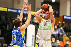 Basketball Superliga 2021/22, Grunddurchgang 14.Runde Klosterneuburg Dukes vs. SKN St. Pölten


