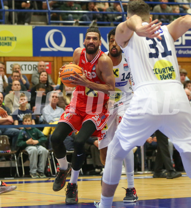 Basketball Superliga 2024/25, Grunddurchgang 20.Runde Gmunden Swans vs. Flyers Wels


