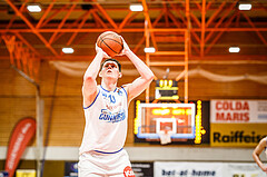 Basketball, Basketball Austria, Cup Final Four 2021/22 
Herren Cupfinale, BC GGMT Vienna, Oberwart Gunners, Tyler Creammer (10)