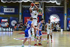 Win2Day Basketball Superliga 2022/23, 9. Plazierungsrunde, Flyers Wels, Oberwart Gunners,
