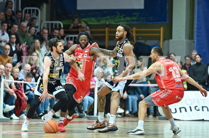 Basketball Austria Cup 2024/25, Viertelfinale Flyers Wels vs. Swans Gmunden,