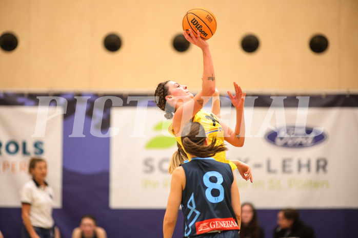 Basketball Damen Superliga 2023/24, Grunddurchgang 7.Runde SKN St. Pölten vs. Vienna Timberwolves