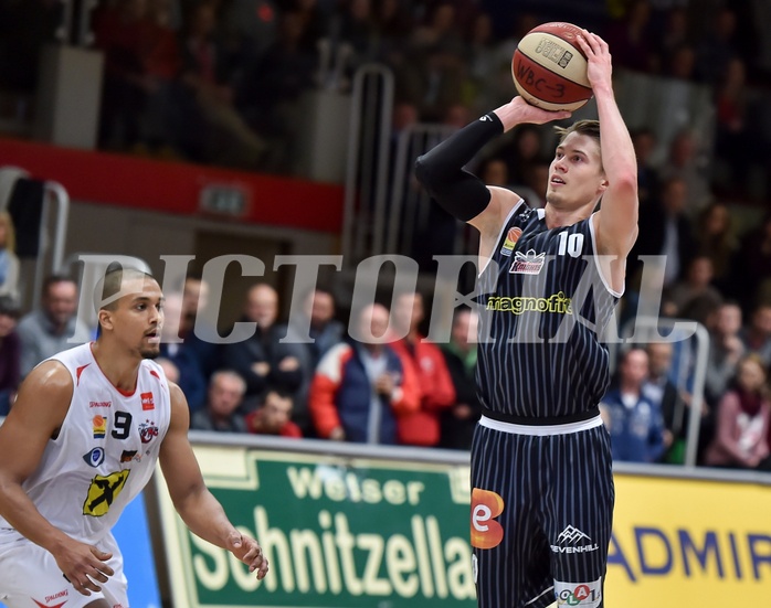Basketball ABL 2015/16 Grunddurchgang 28.Runde WBC Wels vs Guessing Knights