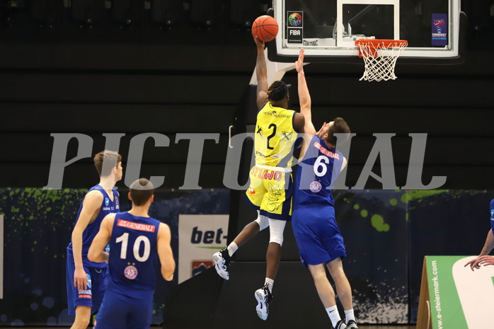 Basketball Superliga 2021/22, Grunddurchgang 9.Runde UBSC Graz vs. Vienna D.C. Timberwolves 