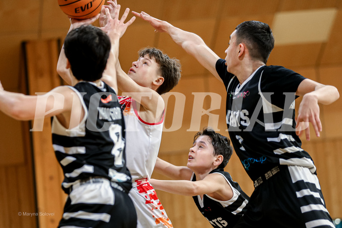 05.04.2025 Österreichischer Basketballverband 2024/25, SLMU14, BC Vienna vs. Vienna Giants 