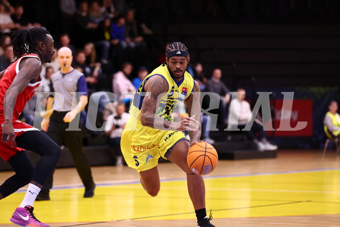 31.01.2025, Graz, Raiffeisen Sportpark Graz, Basketball Superliga 2024/25, Grunddurchgang, Runde 19, UBSC Graz - BC Vienna