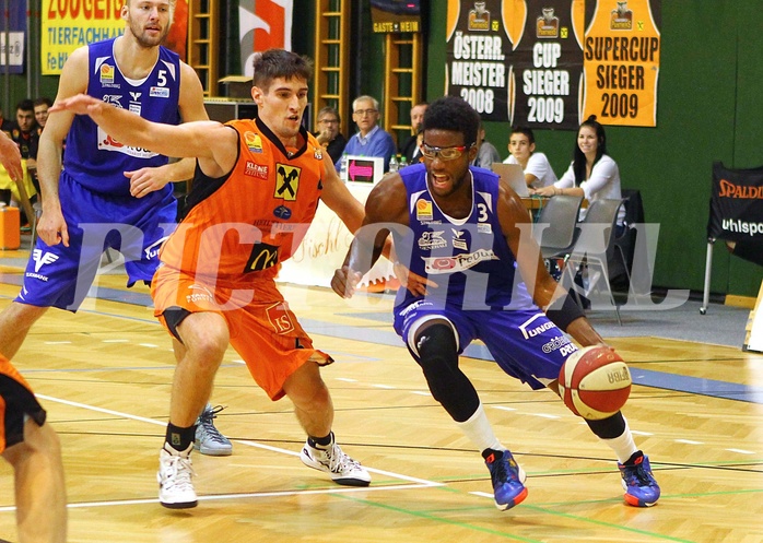 Basketball ABL 2015/16 Grunddurchgang 8.Runde  Fürstenfeld Panthers vs Oberwart Gunners
