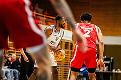Basketball, win2day Basketball Superliga 2024/25, Grunddurchgang Runde 21
, BBC Nord Dragonz, BC Vienna, Austen Awosika (10)