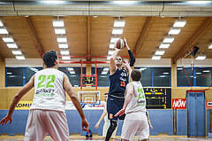 Basketball, Basketball Zweite Liga, Grunddurchgang 19.Runde, Basket Flames, BBC Nord Dragonz, Fuad Memcic (44)