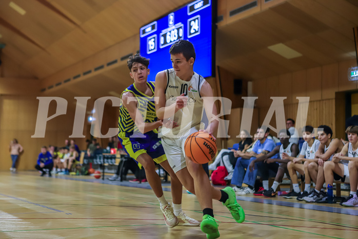 20.10.2024 Österreichischer Basketballverband 2024/25, SLMU16,Basket Flames vs. UBSC Graz

