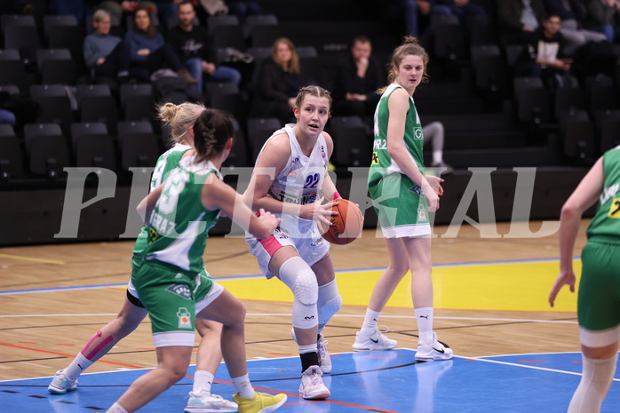 29.01.2023, Graz, Raiffeisen Sportpark, Basketball Damen Superliga 2022/23, Grunddurchgang 12.Runde, UBSC-DBBC Graz vs. UBI Graz,  