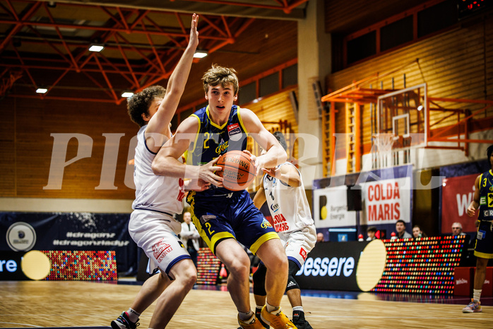 Basketball, win2day Basketball Superliga 2022/23, Grunddurchgang Runde 21, BBC Nord Dragonz, UBSC Graz, Robert Gerald Hawkinson 2)