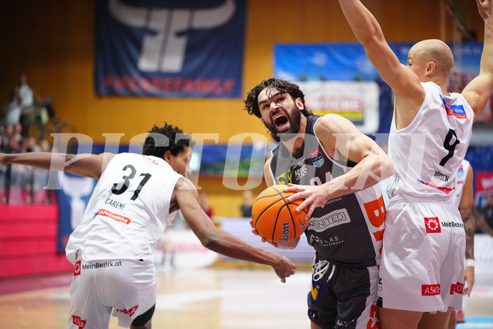 Win2day Basketball Superliga 2024/25, Grunddurchgang, 16. Runde, Kapfenberg vs. Klosterneuburg


