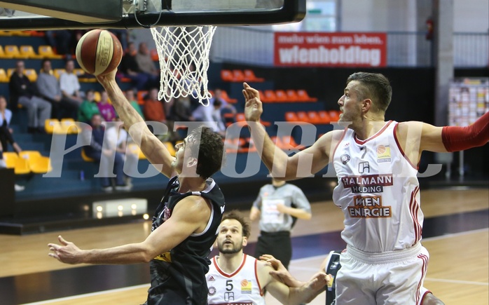 Basketball ABL 2015/16 Grunddurchgang 36.Runde BC Vienna vs. Traiskirchen Lions


