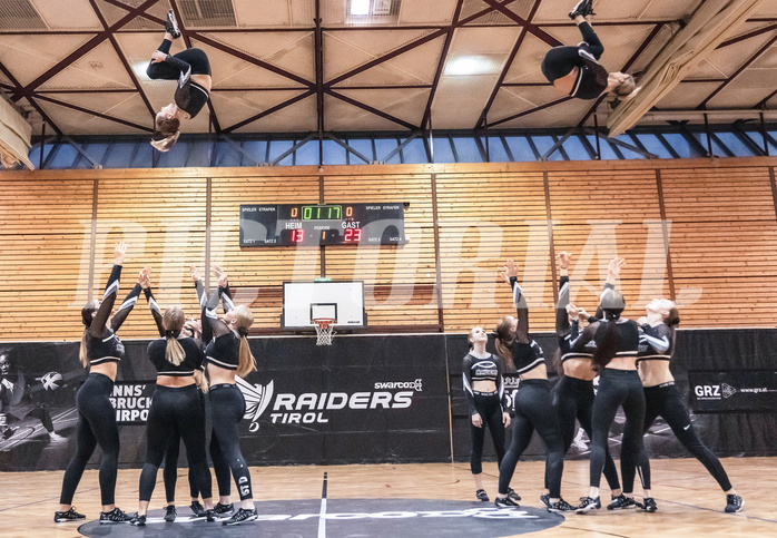 Basketball 2.Bundesliga 2019/20, Grunddurchgang 11.Runde Raiders Tirol vs. Mistelbach Mustengs


