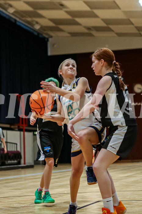 25.01.2025 Österreichischer Basketballverband 2024/25, SLWU16 WAT 3 Capricorns vs DBK Steyrer Witch Cadets
