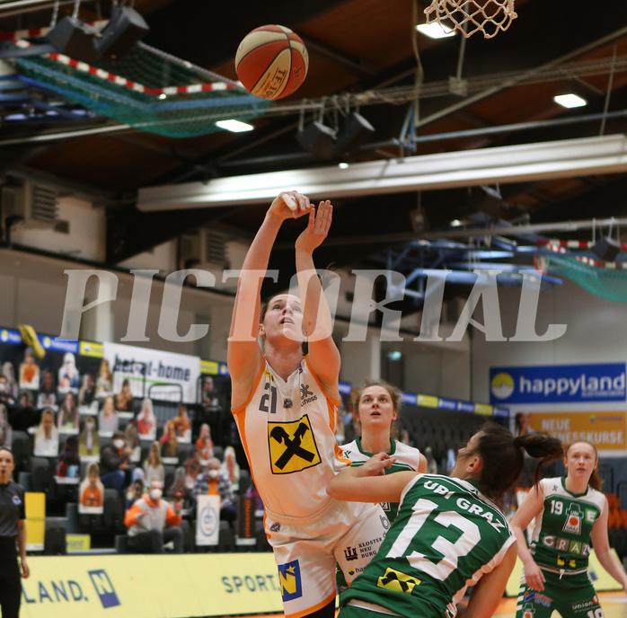 Basketball Damen Superliga 2020/21, Finale Spiel 4 BK Duchess Klosterneuburg vs. UBI Graz


