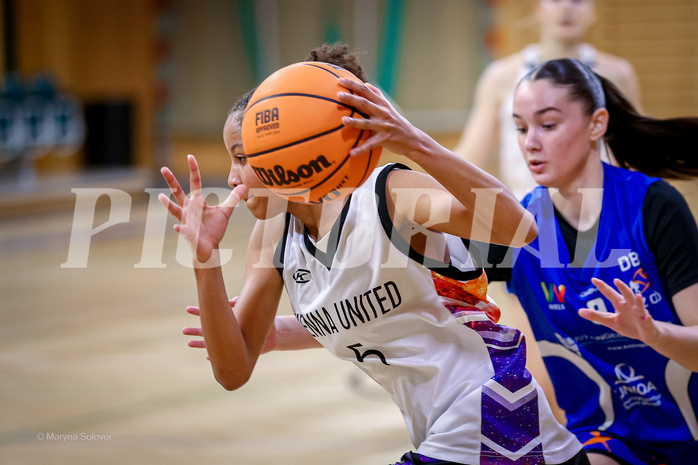 05.04.2025 Österreichischer Basketballverband 2024/25, SLWU16 Vienna United vs. DBB  Basketgirls Wels