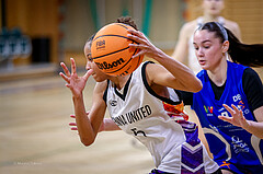 05.04.2025 Österreichischer Basketballverband 2024/25, SLWU16 Vienna United vs. DBB  Basketgirls Wels