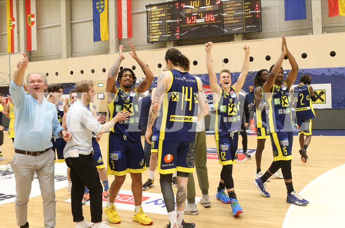 Basketball Superliga 2021/22, Viertelfinale Spiel 4 SKN St.Pölten vs. UBSC Graz


