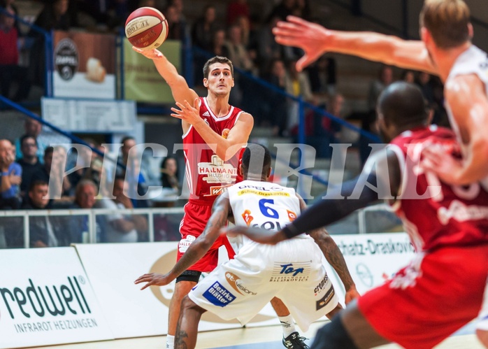 Basketball ABL 2015/16 Grunddurchgang 07.Runde  Oberwart Gunners vs. BC Vienna