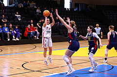 04.02.2024, Graz, Raiffeisen Sportpark, Basketball Damen Superliga 2023/24, Grunddurchgang 11.Runde, UBSC-DBBC Graz - SKN St. Pölten Frauen ,  