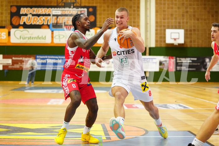 Basketball Superliga 2024/25, Grunddurchgang, 2. Runde, Fürstenfeld vs. Traiskirchen


