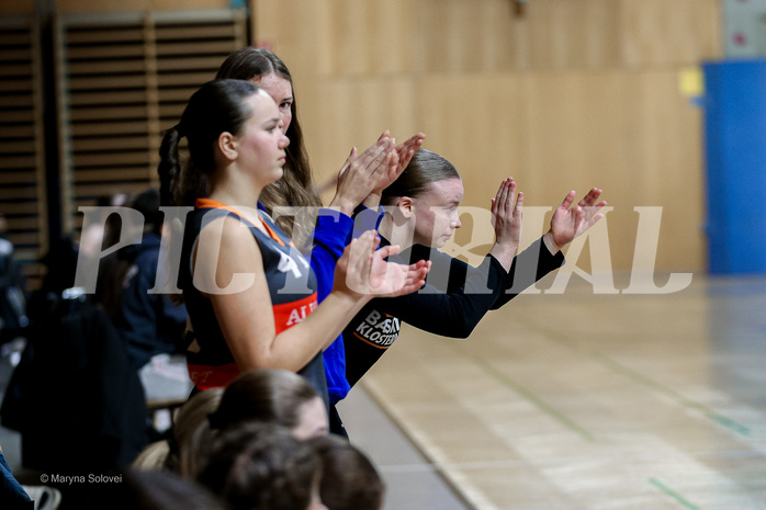 16.02.2025 Österreichischer Basketballverband 2024/25, SLWU16 Vienna United vs Basket Duchess