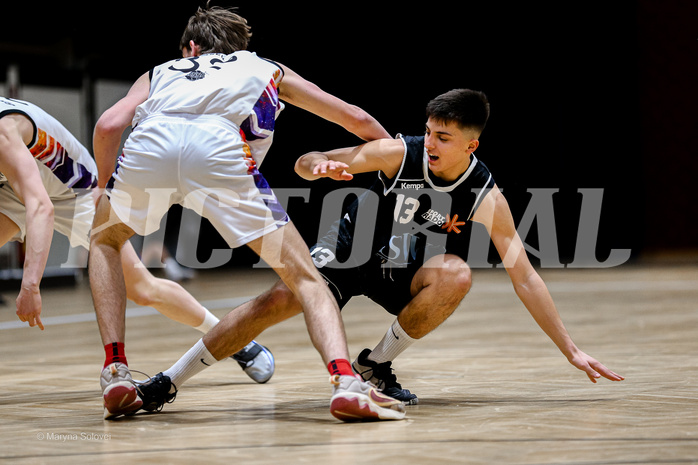 01.03.2025 Österreichischer Basketballverband 2024/25, SLMU19 Vienna United vs. Basket Dukes