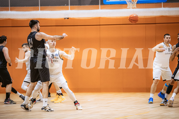 Basketball, Basketball Zweite Liga 2022/23, Grunddurchgang 16.Runde, Basket Flames, Wörthersee Piraten, Moritz Bothe (21)