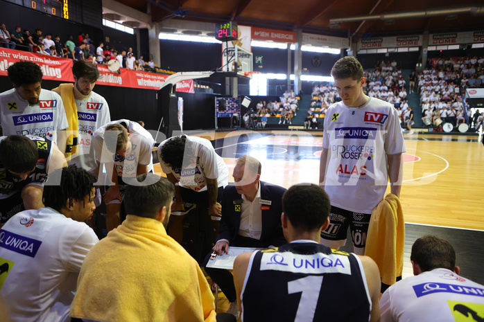 Basketball Superliga 2022/23, Playoff, Finale Spiel 4 BC Vienna vs. Gmunden Swans