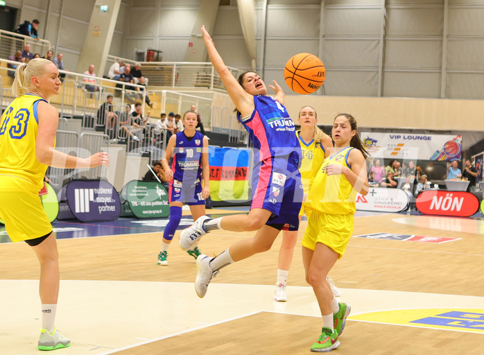Basketball Damen Superliga 2023/24, Grunddurchgang 1.Runde SKN St. Pölten vs. UBSC-DBBC Graz


