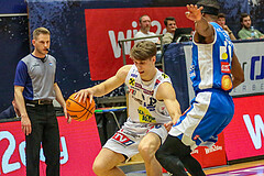 Basketball Superliga 2023/24, Playoff, Viertelfinale Spiel 1 Gmunden Swans vs. Oberwart Gunners


