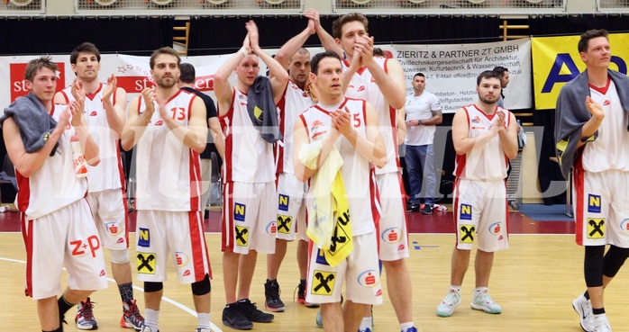 Basketball 2.Bundesliga 2016/17, Grunddurchgang 22.Runde UBC St.Pölten vs. Dornbirn Lions


