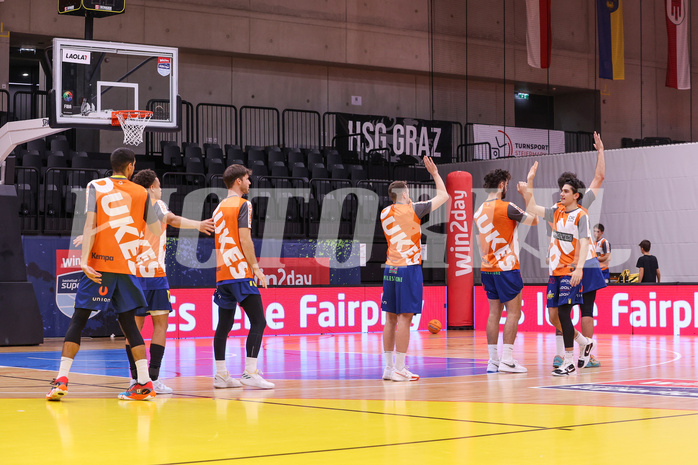 18.10.2024, Graz, Raiffeisen Sportpark Graz, Basketball Superliga 2024/25, Grunddurchgang, Runde 4, UBSC Raiffeisen Graz - BK IMMOunited Dukes