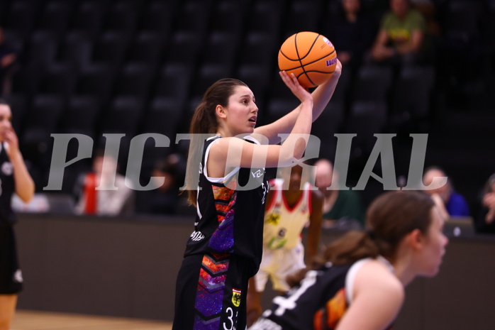 02.03.2025, Graz, Raiffeisen Sportpark, Basketball Damen Superliga 2024/25, Grunddurchgang, 14.Runde, UBSC-DBBC Graz - Vienna United,  