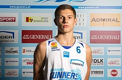 Basketball, ABL 2017/18, Teampictures, Oberwart Gunners, , Edi Patekar (6)