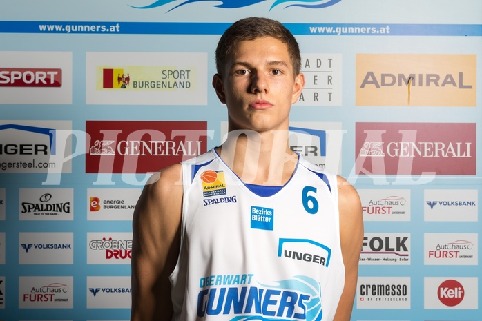 Basketball, ABL 2017/18, Teampictures, Oberwart Gunners, , Edi Patekar (6)