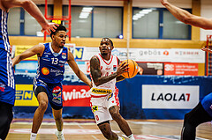 Basketball, win2day Basketball Superliga 2024/25, Grunddurchgang 6.Runde, Traiskirchen Lions, Oberwart Gunners, Cedric Russell (0)