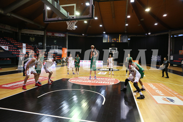 Basketball Superliga 20120/21, Viertelfinale Spiel 2 BC Vienna vs. Kpafenberg Bulls