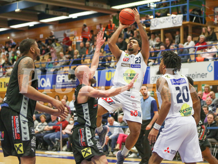 Basketball Superliga 2022/23, 2.Plazierungsrunde Gmunden Swans vs. Flyers Wels


