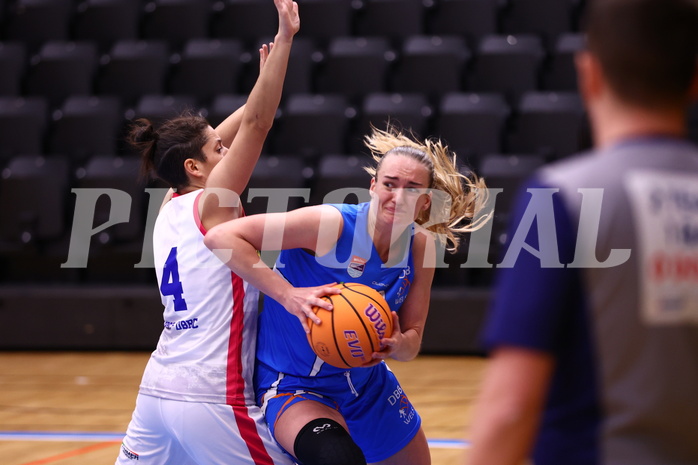 24.11.2024, Graz, Raiffeisen Sportpark, Basketball Damen Superliga 2024/25, Grunddurchgang, 7.Runde, UBSC-DBBC Graz - DBB Wels,  