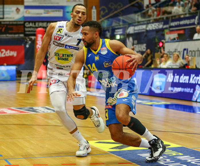 Basketball Superliga 2022/23, 3.Plazierungsrunde Gmunden Swans vs. SKN St. Pölten


